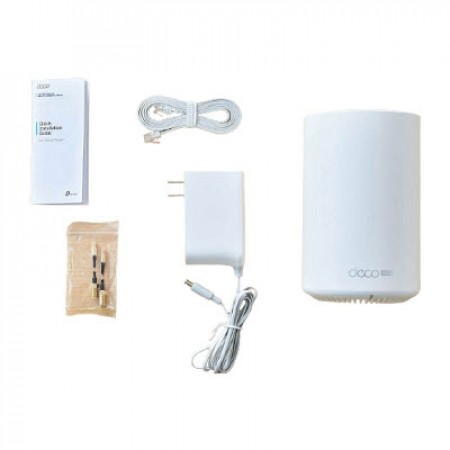 tp-link DECO_X20-4G AX7800 Whole Home Superior Mesh Wi-Fi 6 System, Tri-Band Wi-Fi 6 + Seamless AI-Driven Mesh + Multi-Gig Internet Connection + HomeShield