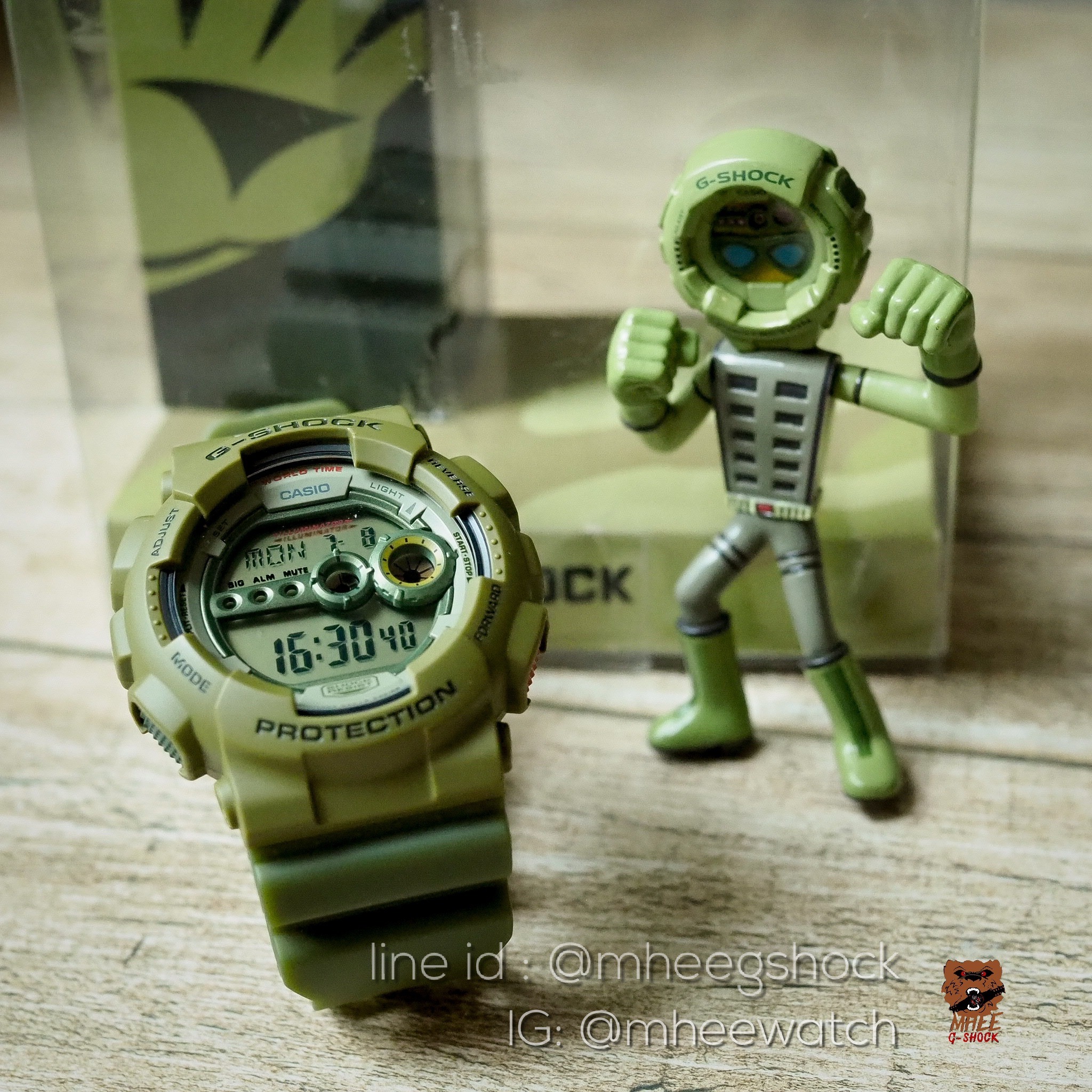 G-Shock Limited Manbox Play Set GD-100PS-3 สุดยอดแห่งความ Rare item 1ในตำนานที่ห้ามพลาดมือ1ใหม่แท้ล้าน%