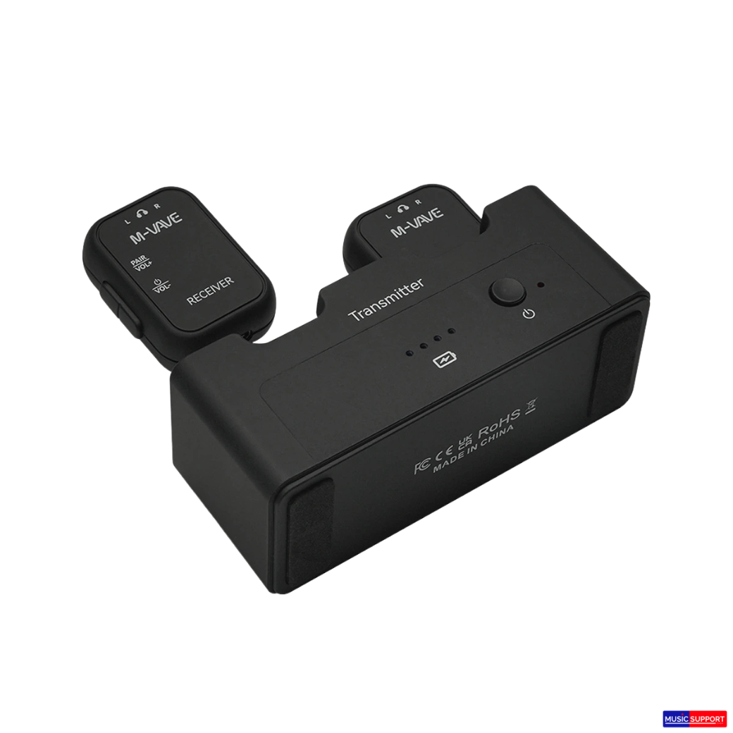 ไวเลส อินเอียร์ M-VAVE WP-12 2.4 GHz wireless earphone monitoring transmission system