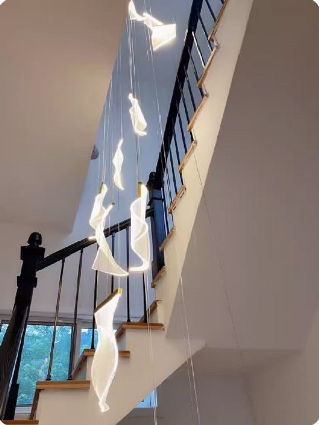 CT203A189 SOTMIA CHANDELIER โคมระย้า โคมโถงบรรได แชนเดอเรีย Lamp