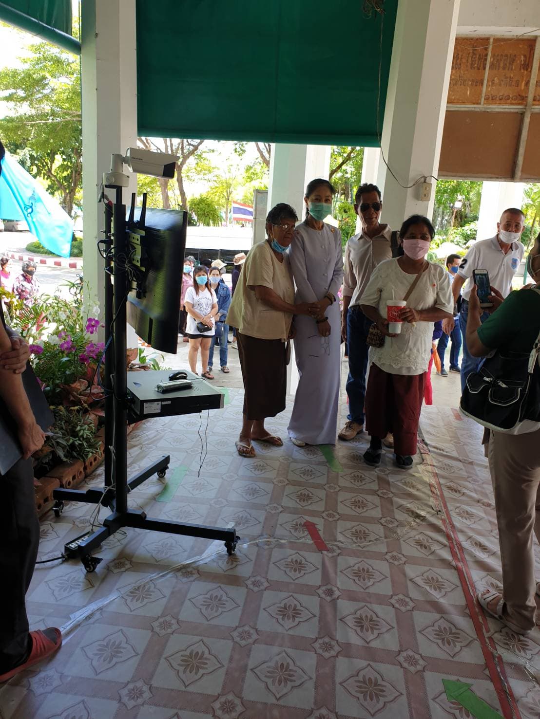 ชุดกล้องตรวจจับความร้อน Hikvision Thermal Camera โซลูชั่นตรวจวัดอุณหภูมิร่างกาย รองรับการตรวจจับใบหน้าด้วยระบบ AI กล้องตรวจวัดอุณหภูมิ