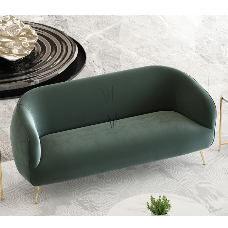 CT173D075 ZEITAKU โซฟา โซฟาห้องรับแขก โซฟาห้องนั่งเล่น โซฟาโมเดิร์น โซฟาขาสีทอง