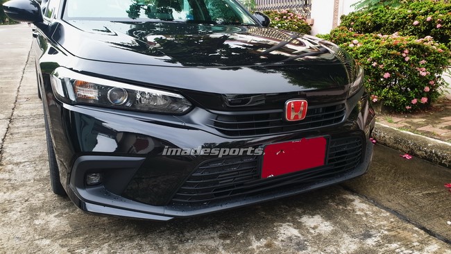 Logo Honda Type R สปอร์ตหน้า หลัง และพวงมาลัย (แดง/ดำ/ดำแดง)