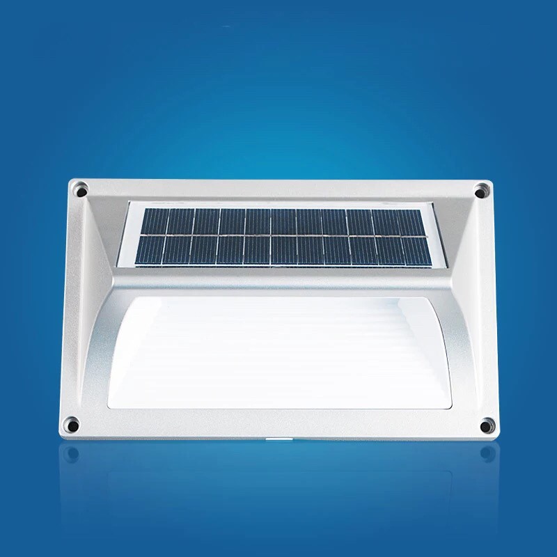 LED Solarcell WSL-02 1W Warmwhite โคมโซล่าเซลล์แอลอีดี ไม่ต้องจ่ายค่าไฟ ติดผนัง กำแพงรั้ว แสงเหลืองวอร์มไวท์ ติดสว่างนานตลอดทั้งคืน ติดตั้งง่าย ไม่ต้องเดินสายไฟ ปลอดภัย