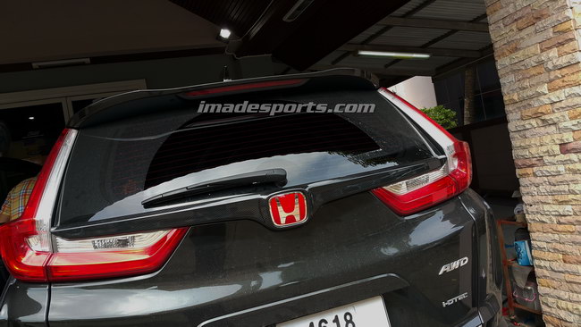 Logo H Type R สปอร์ตหน้า หลัง และพวงมาลัย (ดำ/แดง/ดำ-แดง)