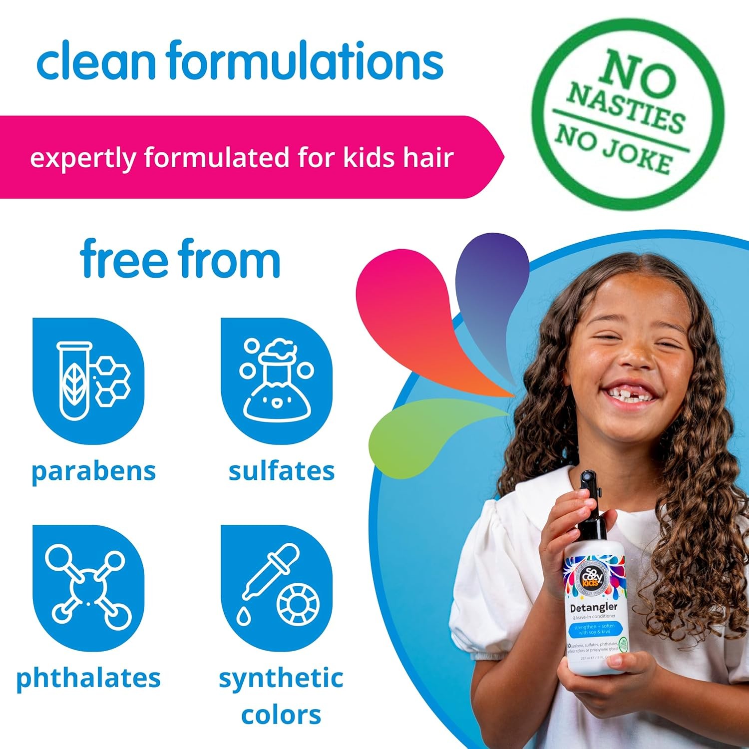 So Cozy Detangler & Leave In Conditioner Spray สเปรย์แก้ผมพันกัน