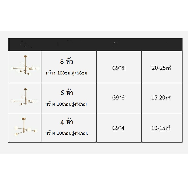 CT165A099 SOTMIA โคมไฟนอร์ดิก โคมไฟโต๊ะอาหาร โคมไฟติดเพดาน โคมไฟ Modern luxury