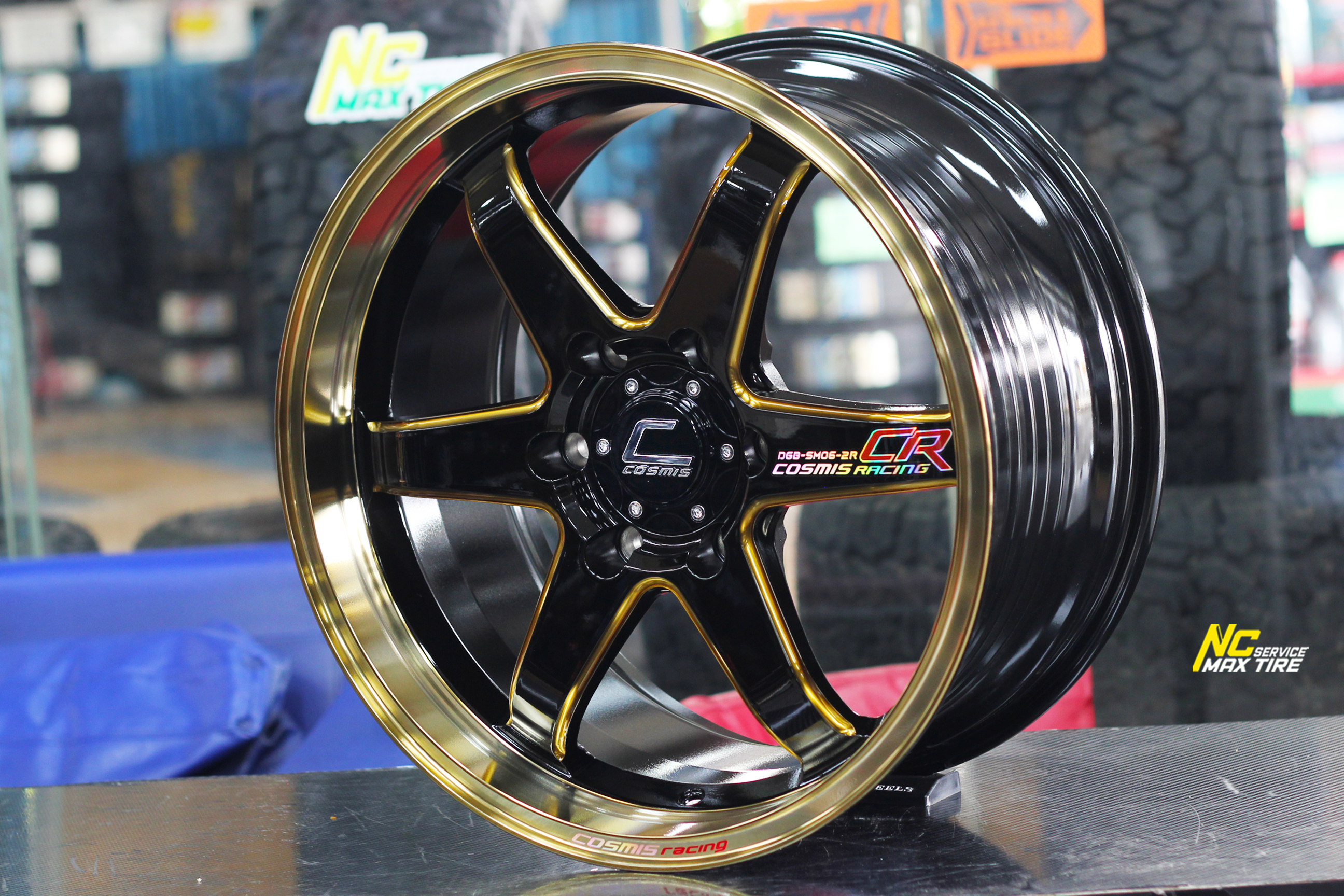ล้อแม็กขอบ18 / Cosmis / DGB-SM06-2R / 18x9.0 6H139.7 ET35 / Extend tech / SUV / PPV