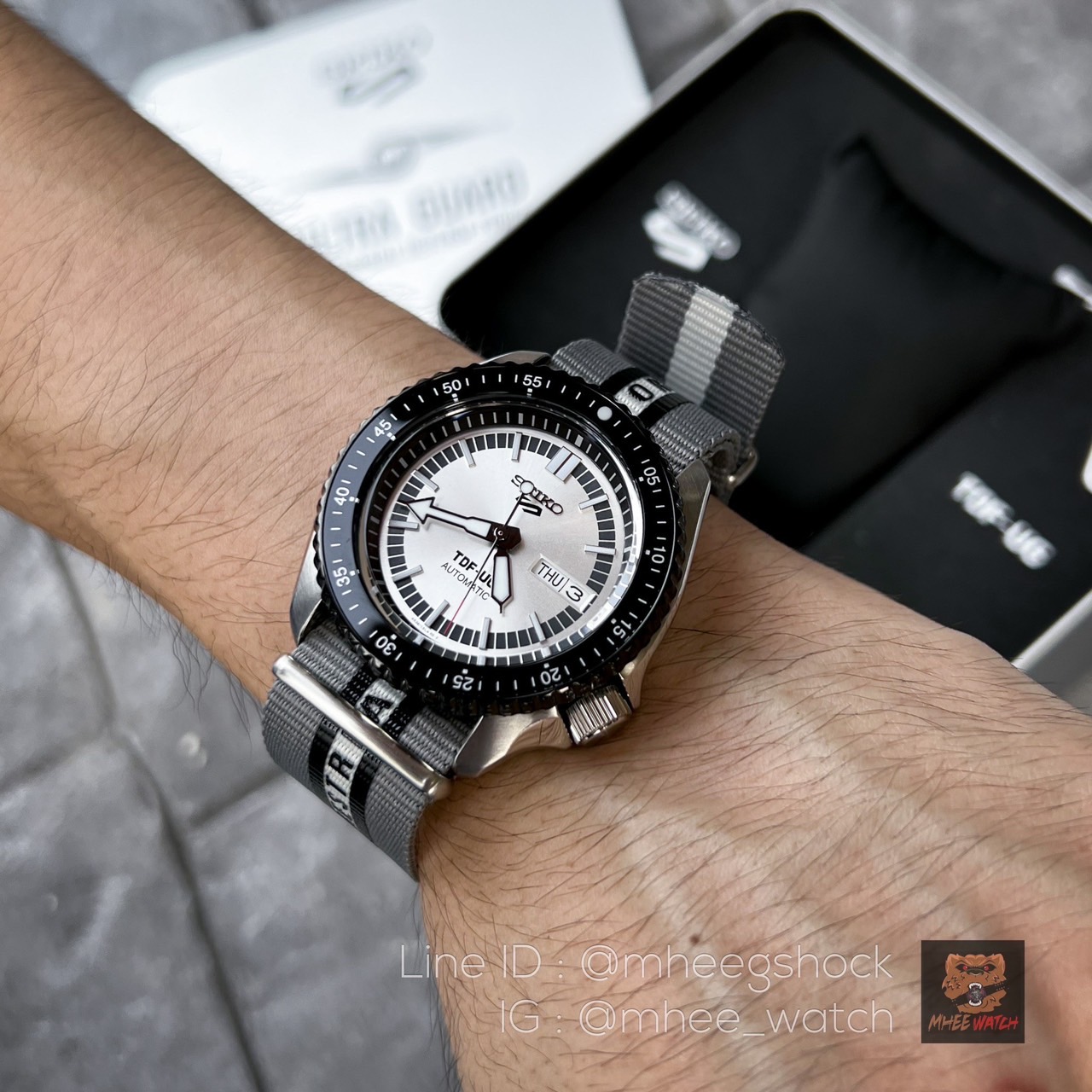 Seiko 5 Sports Limited UltraSeven 55th Anniversary limited of 3400piece