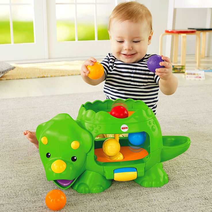 Fisher Price Double Poppin Dino บอลป๊อบอัพไดโน เด้งดึ๋ง