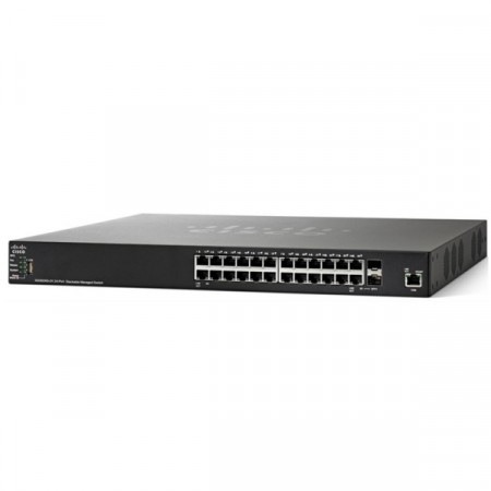 Cisco SG350X-24 24-port Gigabit Stackable Switch