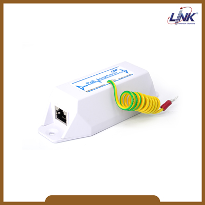 UT-8006 PoE Surge Protector, Gigabit RJ45, 6KV