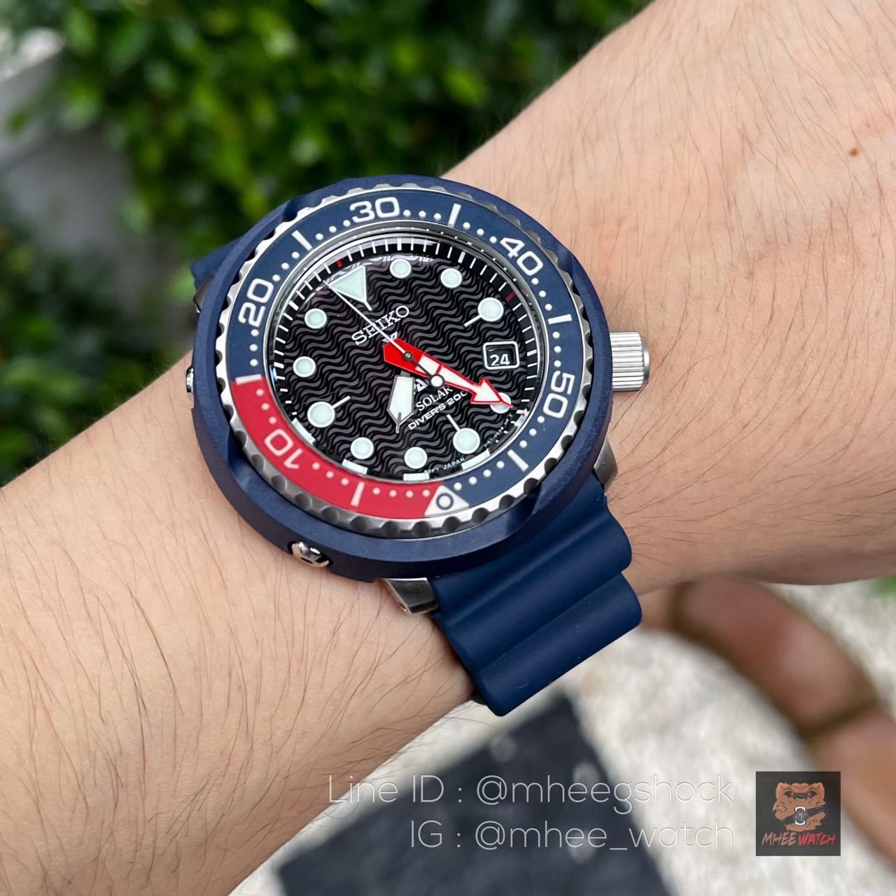 SEIKO Tuna Prospex Drivers "Tuna Case" PADI Special Edition รุ่น SNE499P1 disconแล้ว