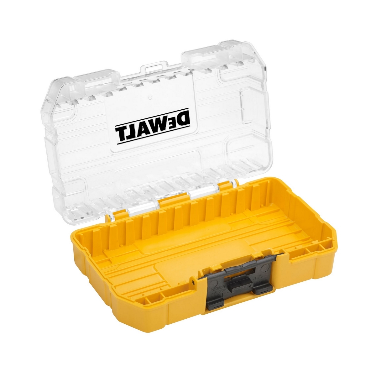 DEWALT กล่องอุปกรณ์ (Tough Case) TSTAK ขนาดเล็ก รุ่น DT70801-QZสลักหนีบเพื่อการปิดอย่างปลอดภัย (ดีวอลท์)