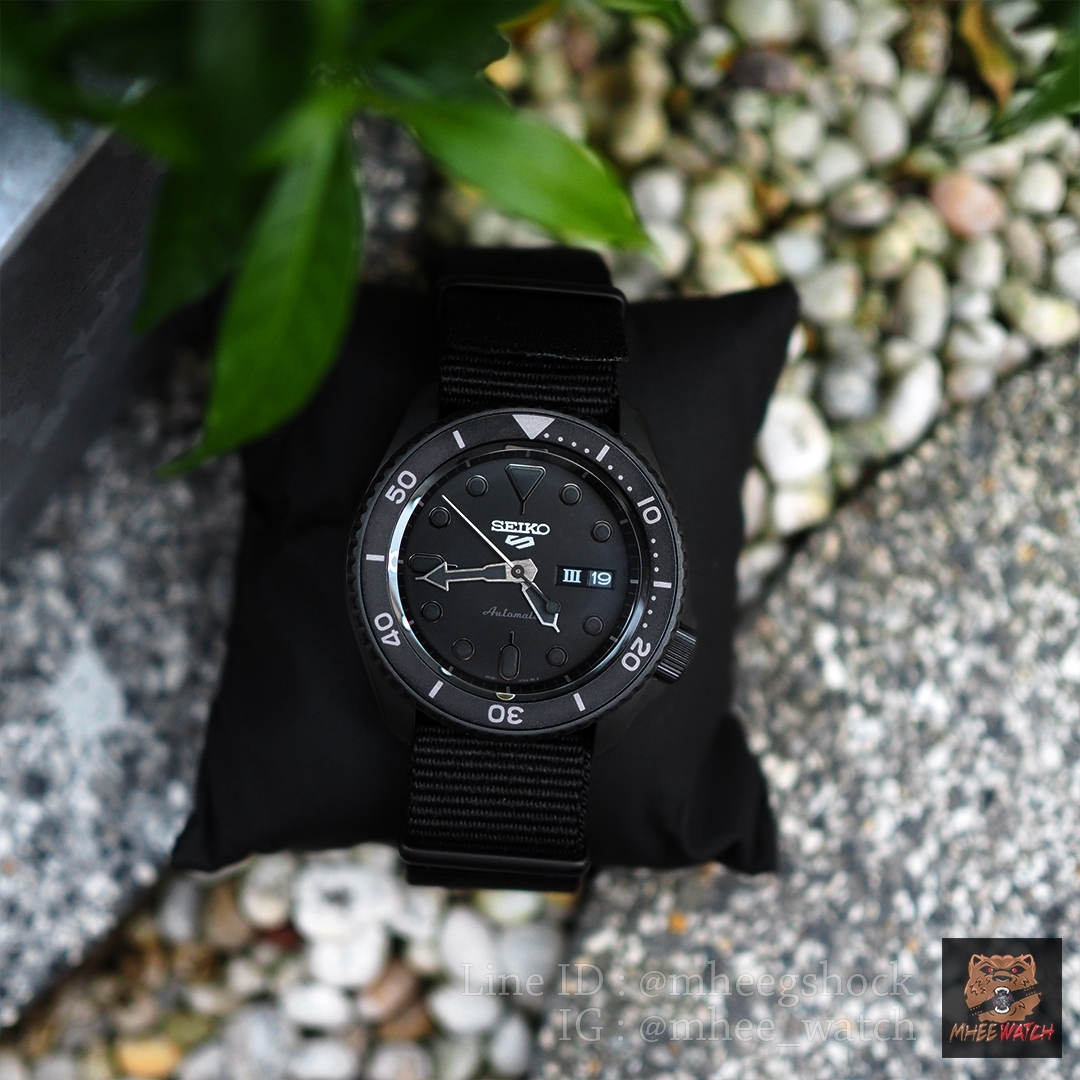 SEIKO Sport Automatic New Logo Super Black OUT JDM JAPAN SET SBSA025 very rare item discontinued