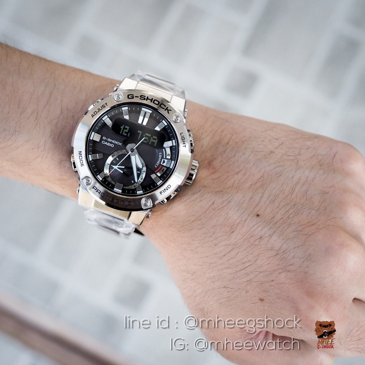 นาฬิกา G-Shock G-Steel รุ่น GST-B200D-1 ของแท้ ประกันศูนย์ CMG