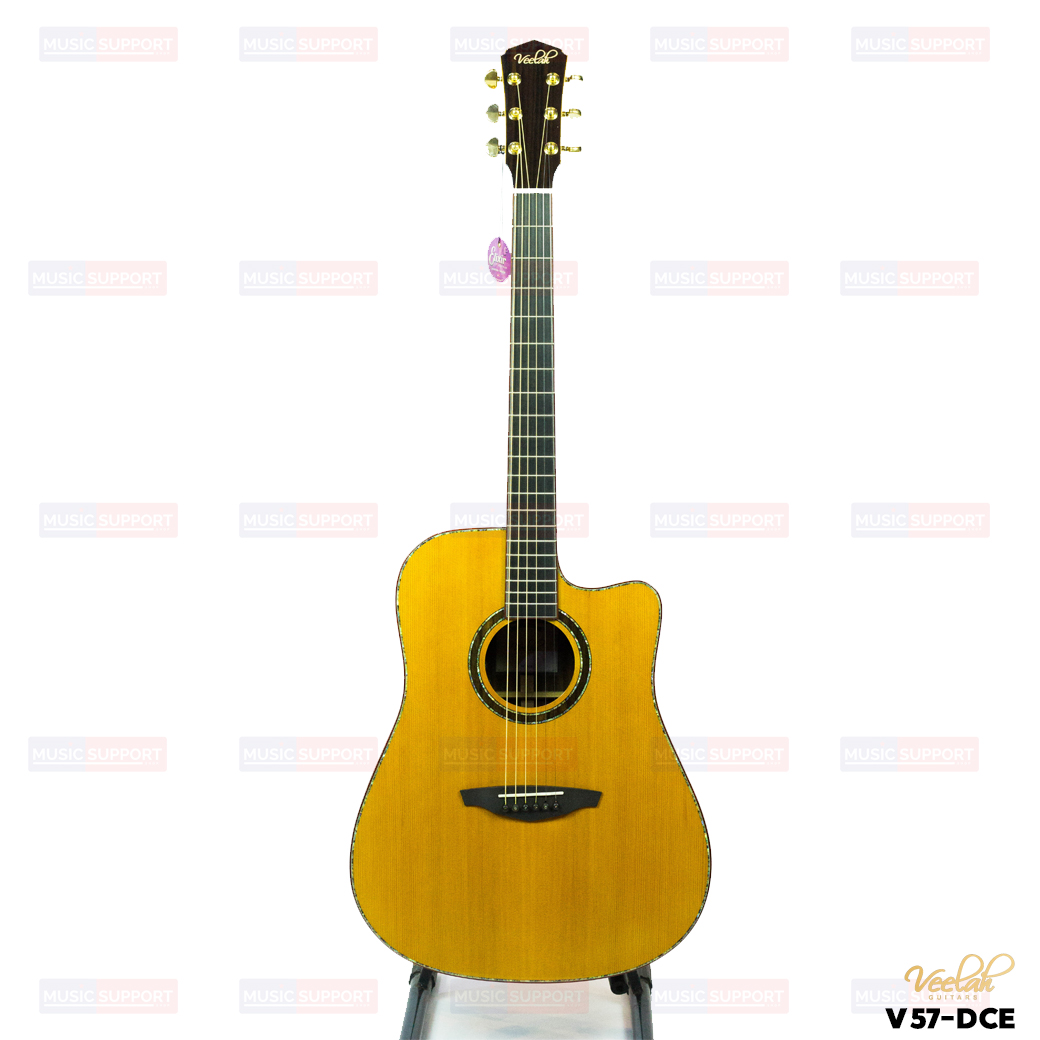 Veelah V57-DCE กีตาร์โปร่งไฟฟ้า