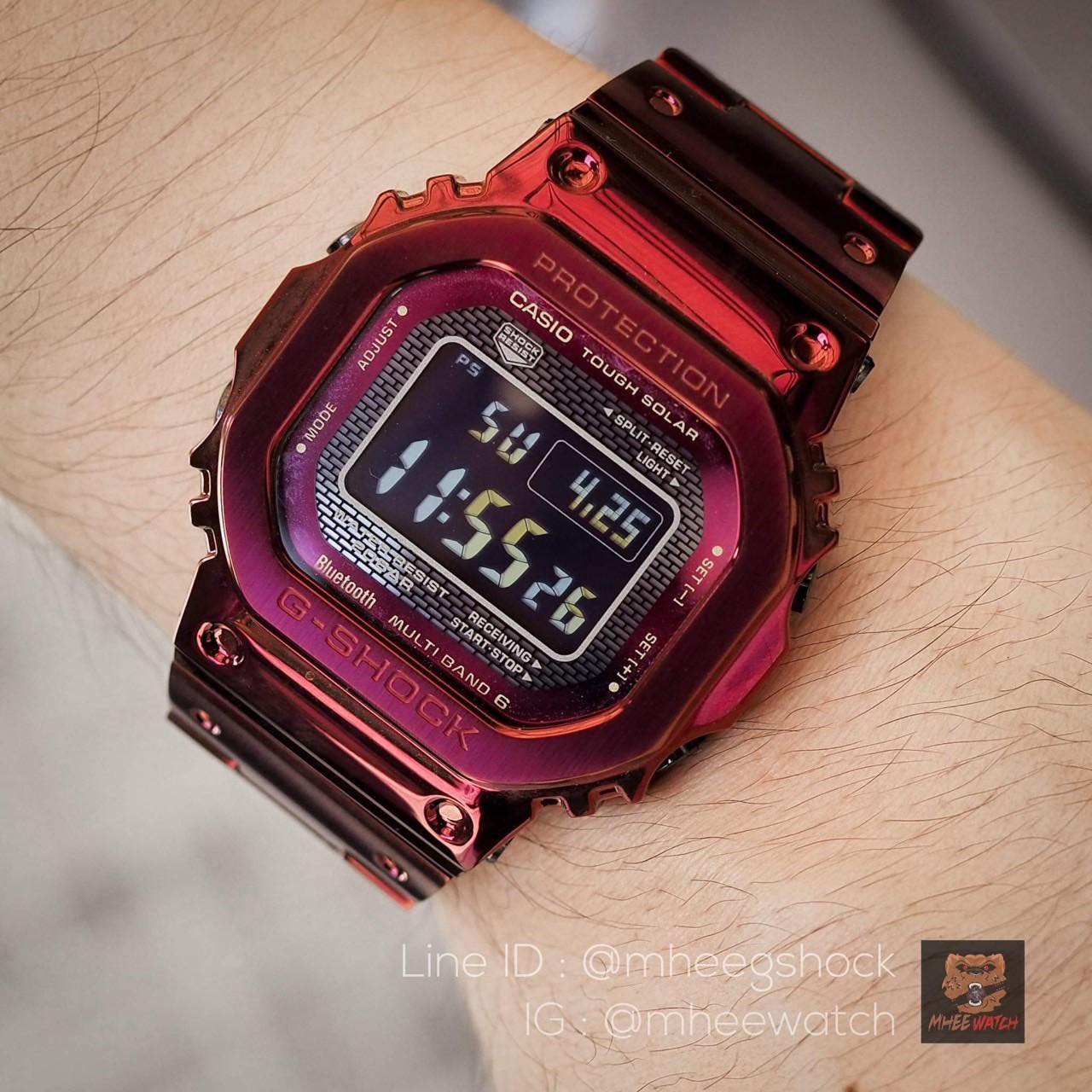 Full Metal Red Wine GMW-B5000RD-4