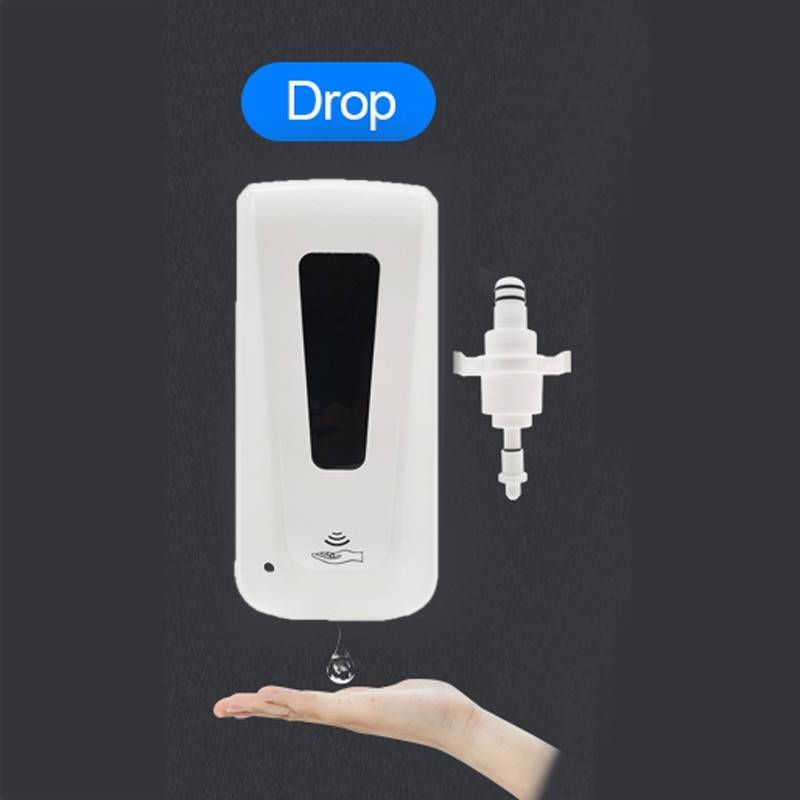 เครื่องจ่ายแอลกอฮอล์อัตโนมัติ ขนาด 1,000 มิลลิลิตร รุ่น VIP เลือกหัวสเปรย์, หัวเจล หรือหัวโฟม ได้ ใส่ถ่านได้ รับประกันศูนย์ไทย 3 เดือน