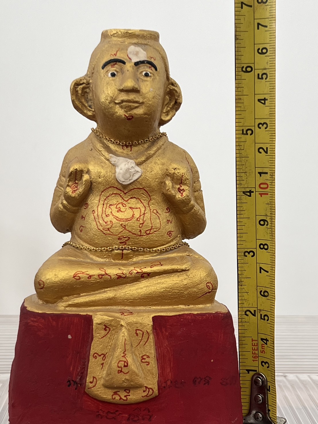 กุมารทอง หลวงพ่อแย้ม วัดสามง่าม จ.นครปฐม.. รุ่นสร้างเจดีย์ พิมพ์ใหญ่ ปี๒๕๕๒