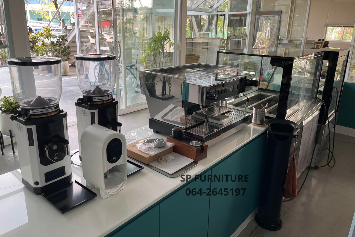 เคาน์เตอร์คาเฟ่ เคาน์เตอร์กาแฟ เคาน์เตอร์สไตล์โมเดิร์น