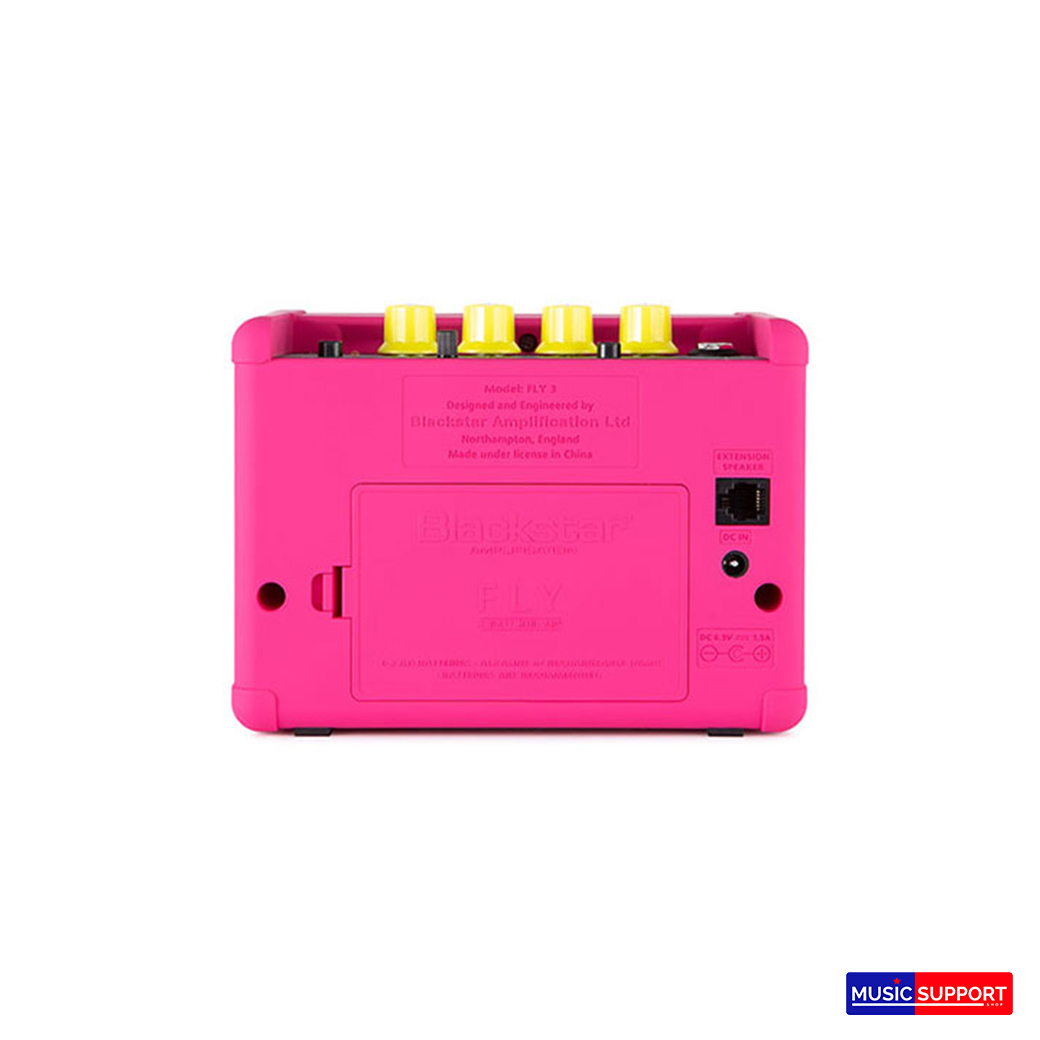 ตู้แอมป์กีต้าร์ไฟฟ้า Blackstar FLY 3 Combo Mini Amp Neon Pink