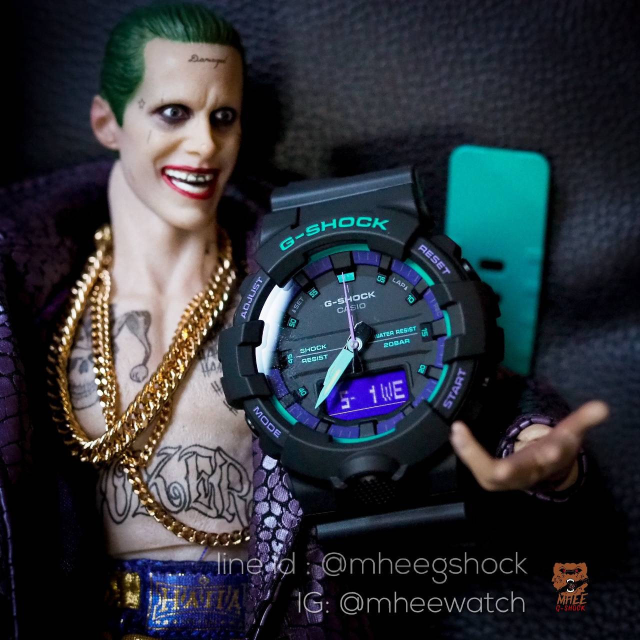 G-Shock รุ่น GA-800BL-1A Joker ของแท้ ประกันศูนย์