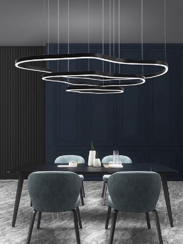 CT206A237 SOTMIA chandelier duplex floor โคมระย้า โคมโถงบรรได แชนเดอเรีย Lamp ไฟยาว
