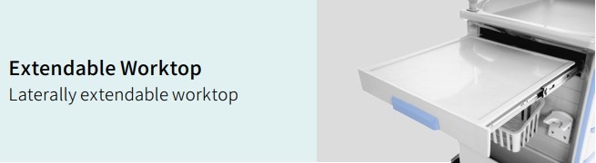 รถเข็นทางการแพทย์ SAIKANG รุ่น SKR054-ET77A ( Medical Emergency Trolley )