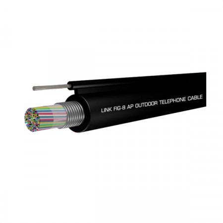 Link UL-2610 FIG-8 Outdoor CAT3 0.65 mm [22 AWG] UTP 10 Pair 500M./Roll ไม่นำมาจำหน่ายแล้ว