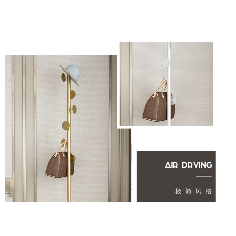 CT120D053 ZEITAKUMS #ที่แขวนแขวนหมวก ที่แวนแขวนกระเป๋า Nordic style ราวแขวนหมวก ราวแขวนกระเป๋า แต่งบ้านสไตล์โมเดิร์น