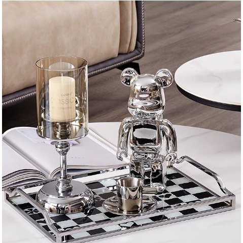 CT031E019 FAMITOSS เชิงเทียนสีเงิน #เชิงเทียนตกแต่งบ้าน เชิงเทียนตกแต่ง เชิงเทียนสีทอง เชิงเทียนสวย เชิงเทียน ประดับ