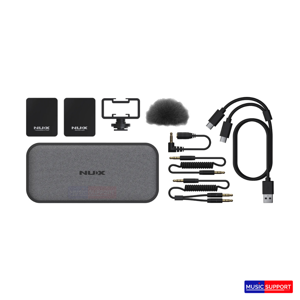 NUX B-10 Wireless Lavalier Microphone 2.4GHz