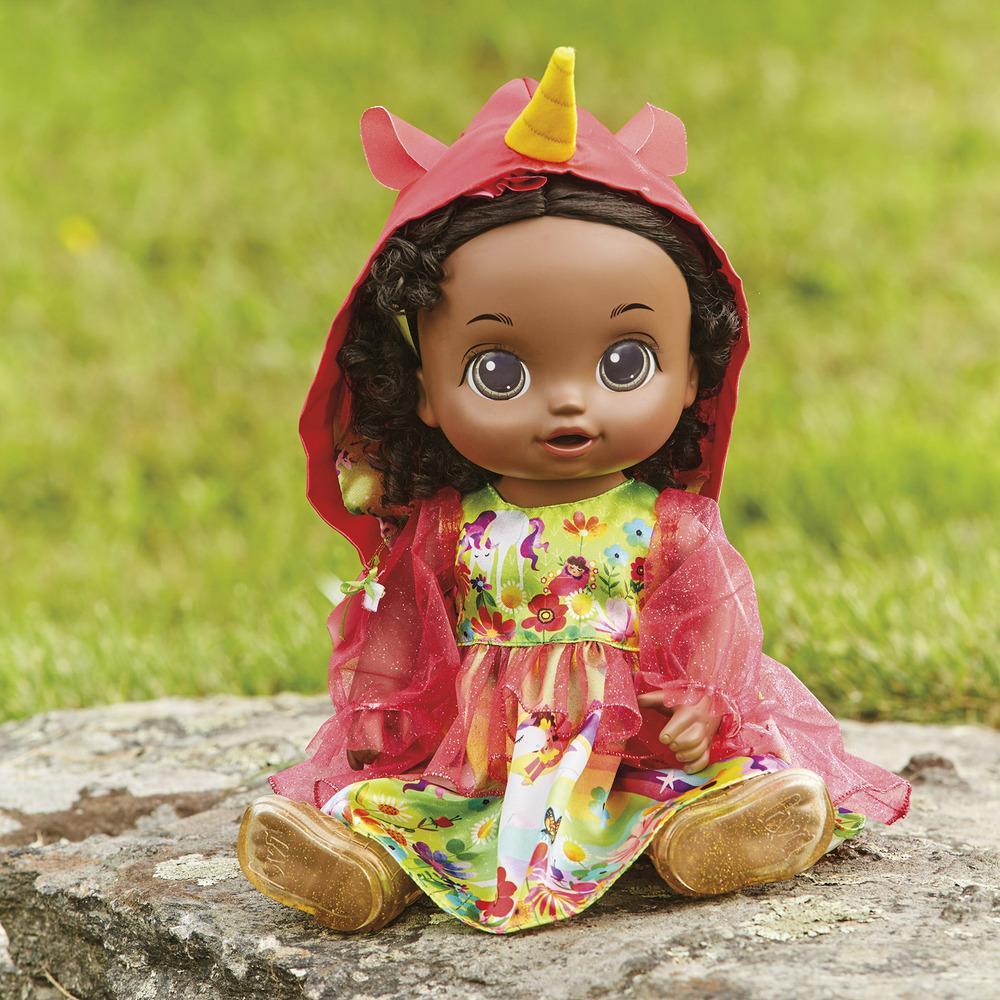 Baby Alive Once Upon a Baby,Forest Tales Forest Mia ตุ๊กตาเด็ก ดื่มน้ำได้ ฉี่ได้