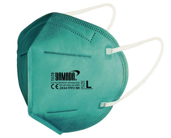 หน้ากากอนามัยทางการแพทย์แบบพับ YAMADA SAFETY FIRST รุ่น 8231 Size M ( มีจำนวน 1ชิ้น / แพ็ค )