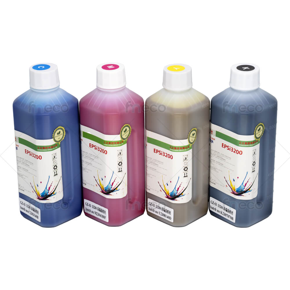 หมึกพิมพ์ ThunderJet I3200 DX5 ไร้กลิ่น EPI2 GongZheng eco solvent ink เข้มข้นสูง สีสันสดใส ชัดเจน สว่าง