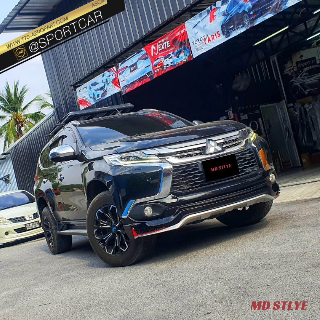 ชุดแต่ง Pajero Sport 2018 2017 2016 2015 ทรง MD-STYLE - Pajero Sport แต่ง, Pajero Elite Edition แต่ง, Pajero แต่งสวย, Pajero Sport แต่ง Off Road, Mitsubishi Pajero Sport แต่งสวย, ของแต่ง Pajero Sport