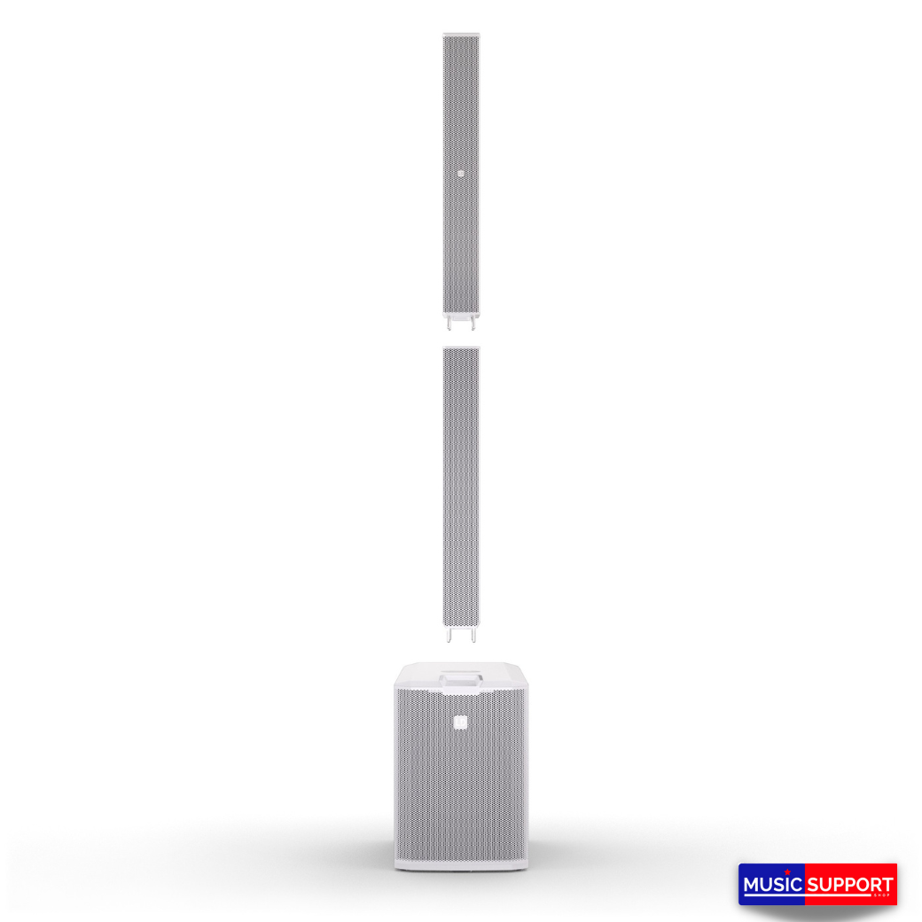 LD Systems MAUI® 28 G3 W Compact cardioid column PA system, White