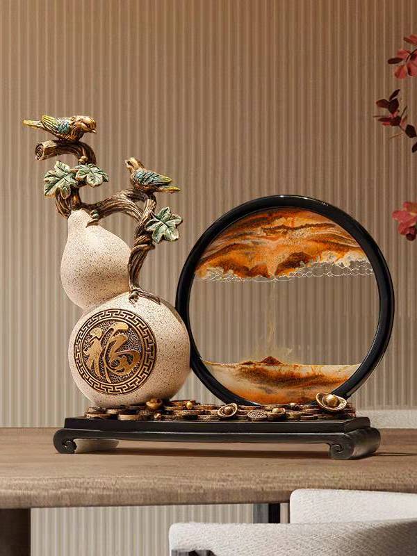 CT204B141 HAOYUN นาฬิกาทราย ของตกแต่งบ้าน ของมงคล