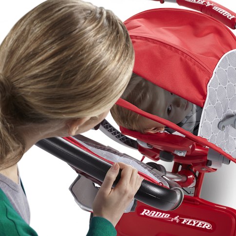 *** กล่องไม่สวย *** Radio Flyer EZ Fold Stroll N Trike Deluxe จักรยานสามล้อเด็กสุดคุ้ม ใช้ตั้งแต่เด็กเล็กถึงเด็กโต