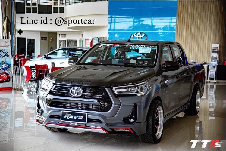 ชุดแต่ง Toyota Revo 2020 2019 X-TREAM Sport, รีโว่ รุ่นตัวเตี้ย สเกิร์ตรอบคัน Toyota Revo แต่งสวย byแต่งรถTTS
