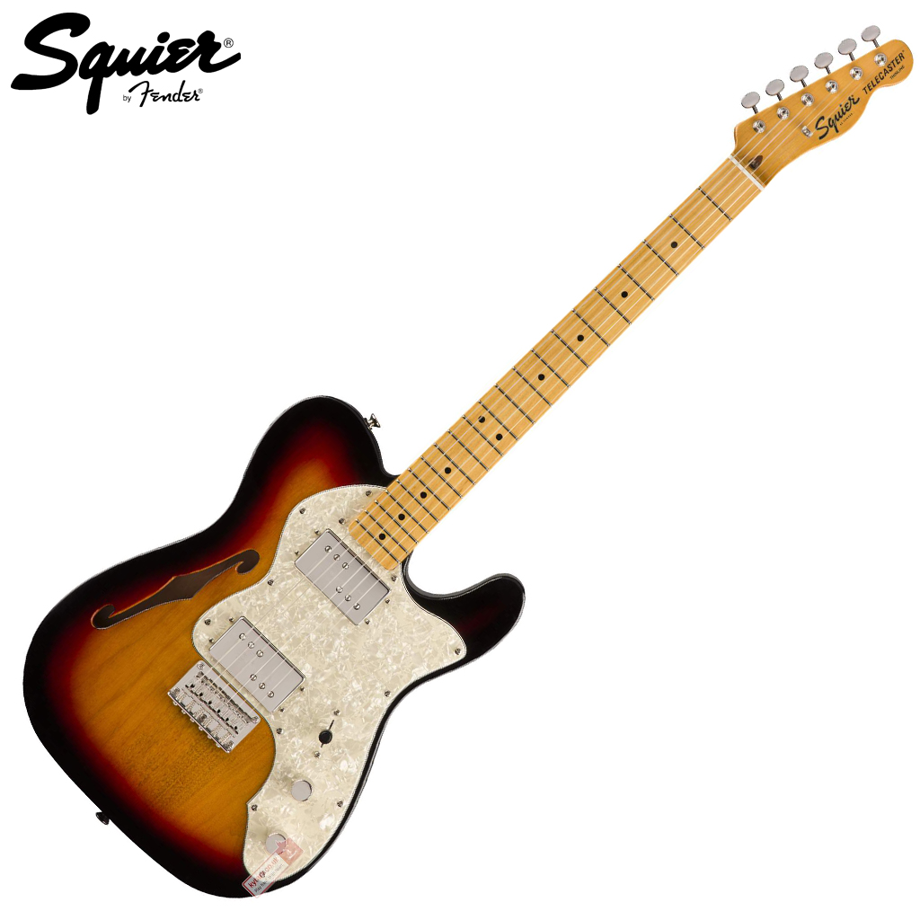SQUIER Classic Vibe 70s Telecaster Thinline MN 3CS