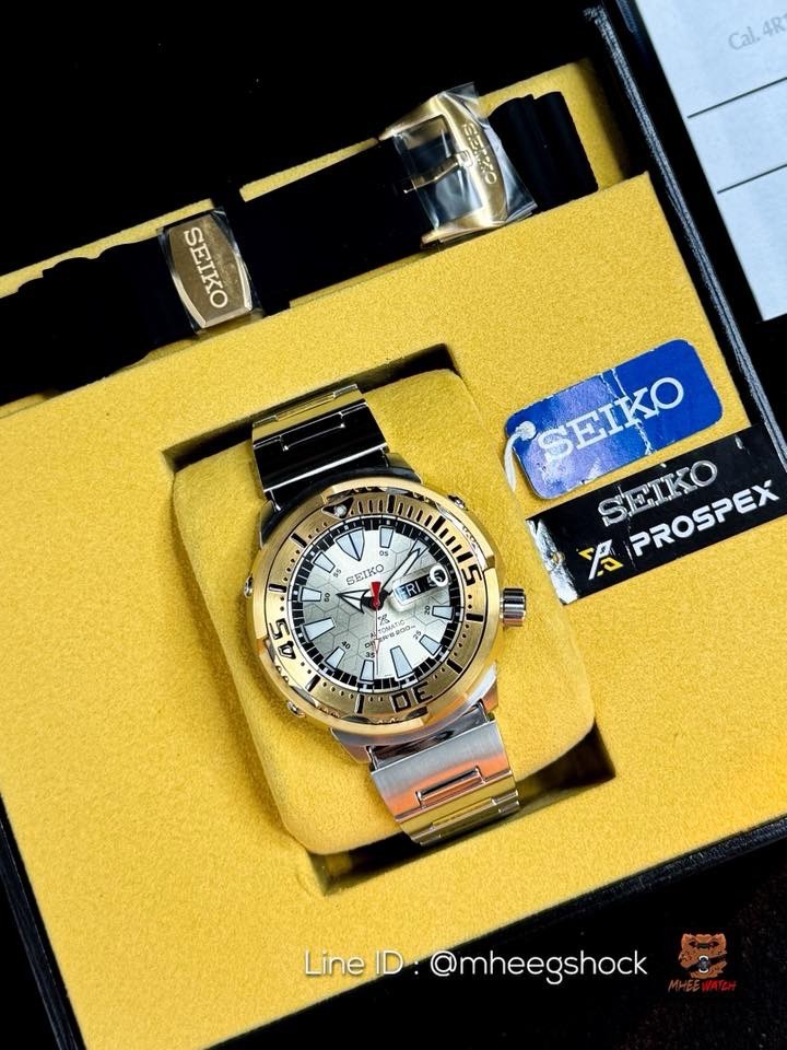 SEIKO PROSPEX ZIMBE LIMITED EDITION NO.13 ฉลามวาฬตัวที่13 ผลิตเพียง999เรือนในโลก ราคาดีมาก