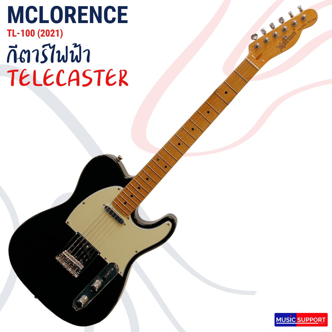 กีตาร์ไฟฟ้า Mclorence TL-100 Black