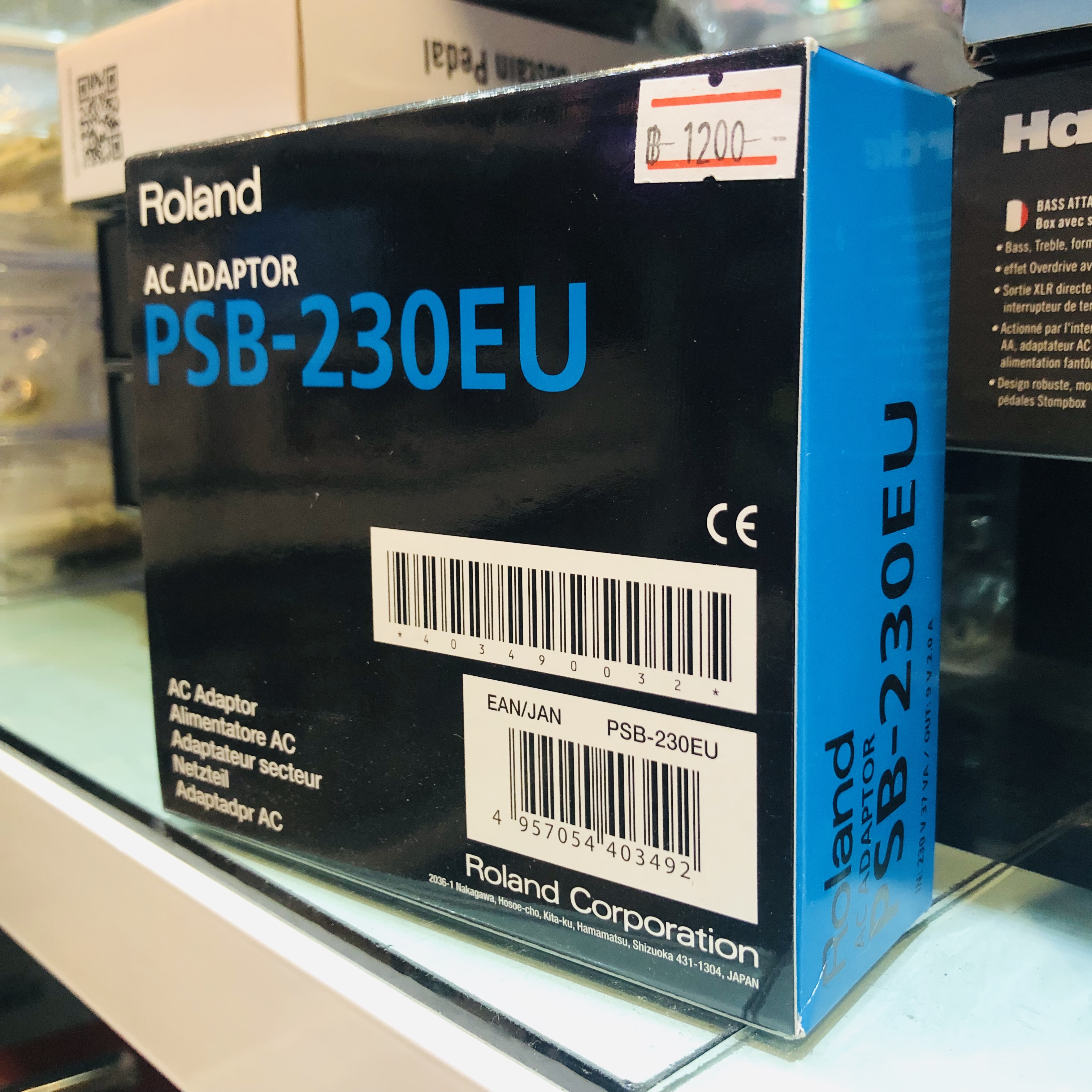Roland AC ADAPTER PSB-230EU อะแดปเตอร์สำหรับเอฟเฟคBoss