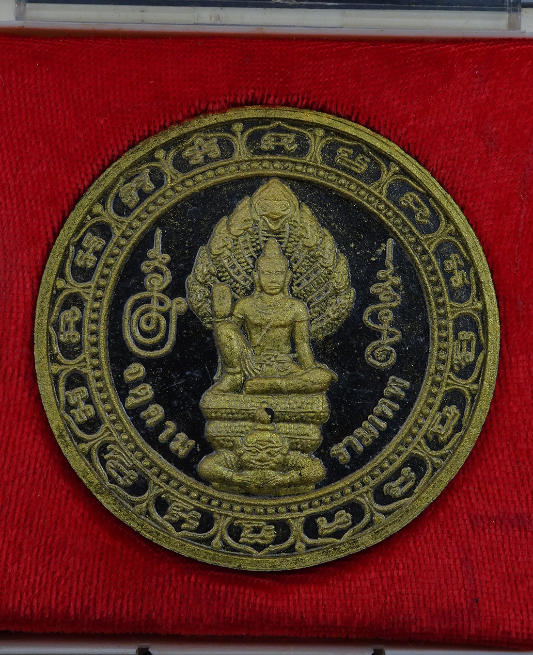 จตุคามรามเทพ วัดนก พิมพ์ใหญ่ เนื้อดำ