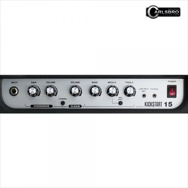 แอมป์กีตาร์ไฟฟ้า Carlsbro Kickstart 15