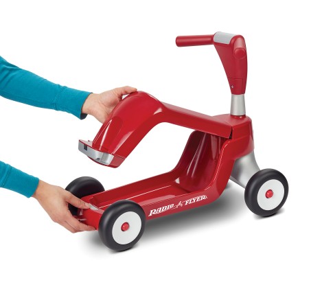 Radio Flyer Scoot 2 Scooter Ride-On ขาไถแปลงเป็นสกู๊ตเตอร์ได้