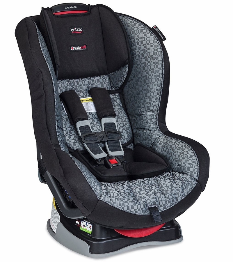 พร้อมส่ง Britax Marathon G4.1 Convertible Car Seat,Silver Cloud คาร์ซีท ที่นั่งนิรภัยสำหรับเด็ก (สินค้าขายดี) ส่งฟรี
