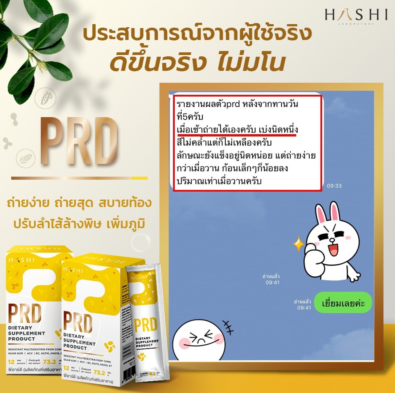 URD และ PRD ชุดดูแลท้องผูก และดูแลอาการแสบร้อนท้อง